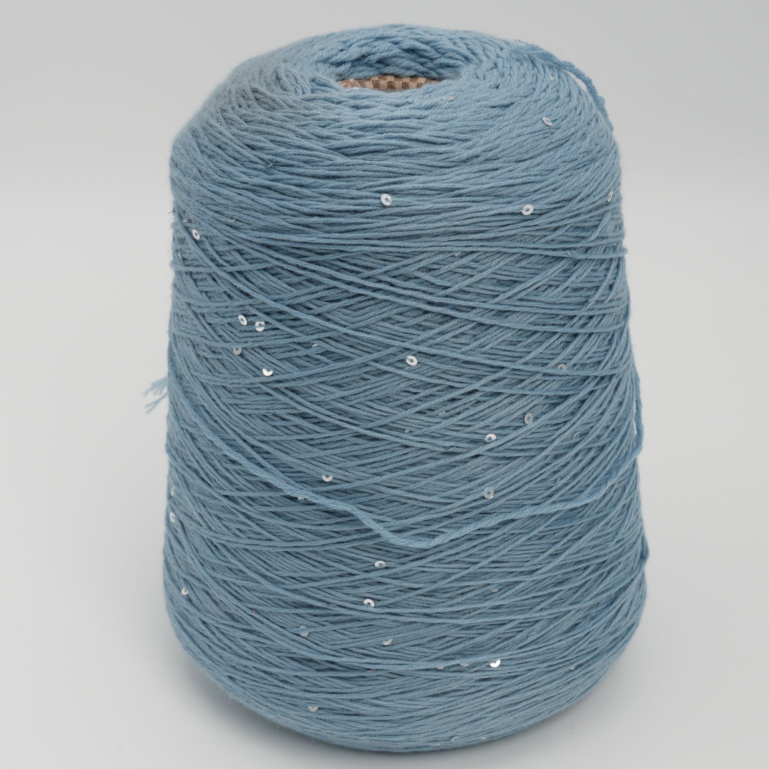 Antilope NM2/60 300m/100g (328yds/3.5oz), Stormy Silver – Wool & Sequins Blend
