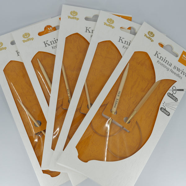 Tulip Knina Swivel Circular Knitting Needles – 40cm (16")