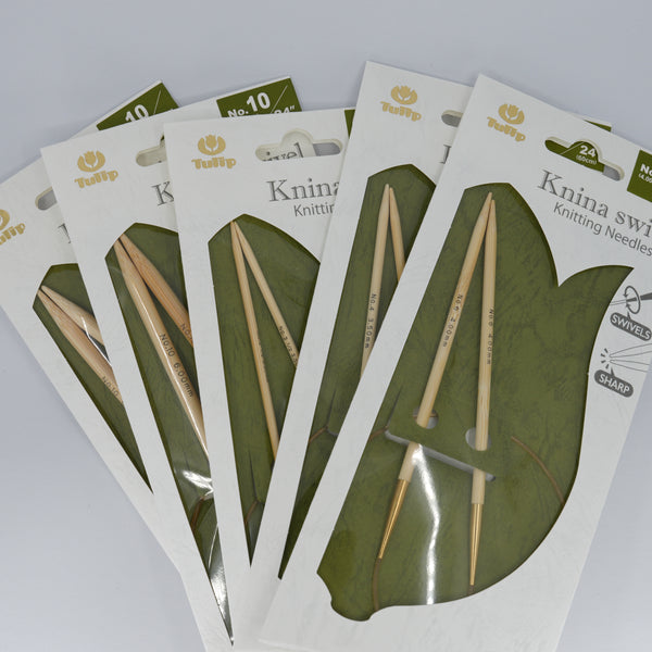 Tulip Knina Swivel Circular Knitting Needles – 60cm (24″)