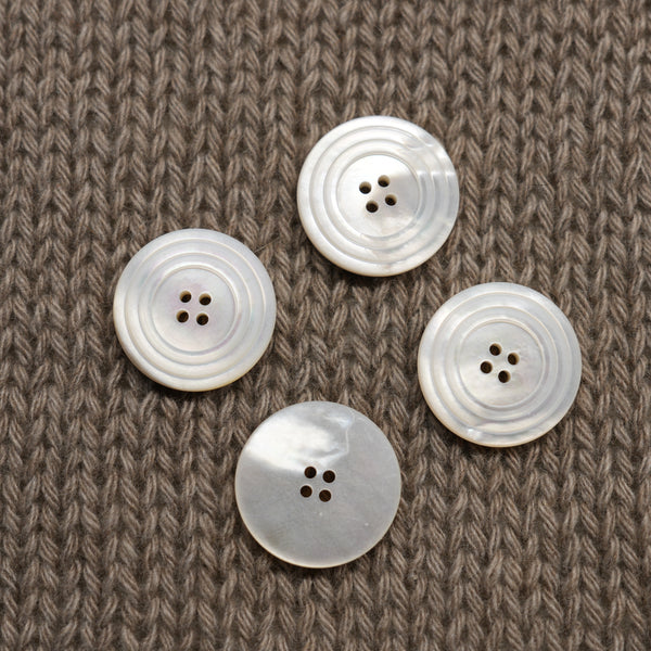 Button 20 mm · 4 holes · Fratelli Bonfanti (Italy)