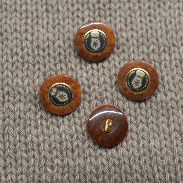 Button 18 mm · Shank · Fratelli Bonfanti (Italy)
