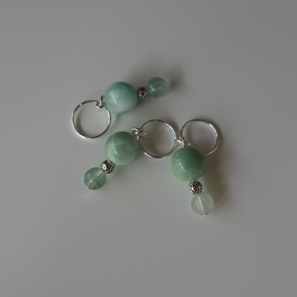 Waltz (size M) — Natural Stone Stitch Markers