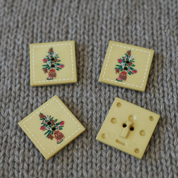 Button 25 mm · Shank · Mediac (Germany)