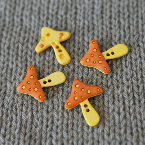 Button 25×20 mm · 2 holes · Mediac (Germany)