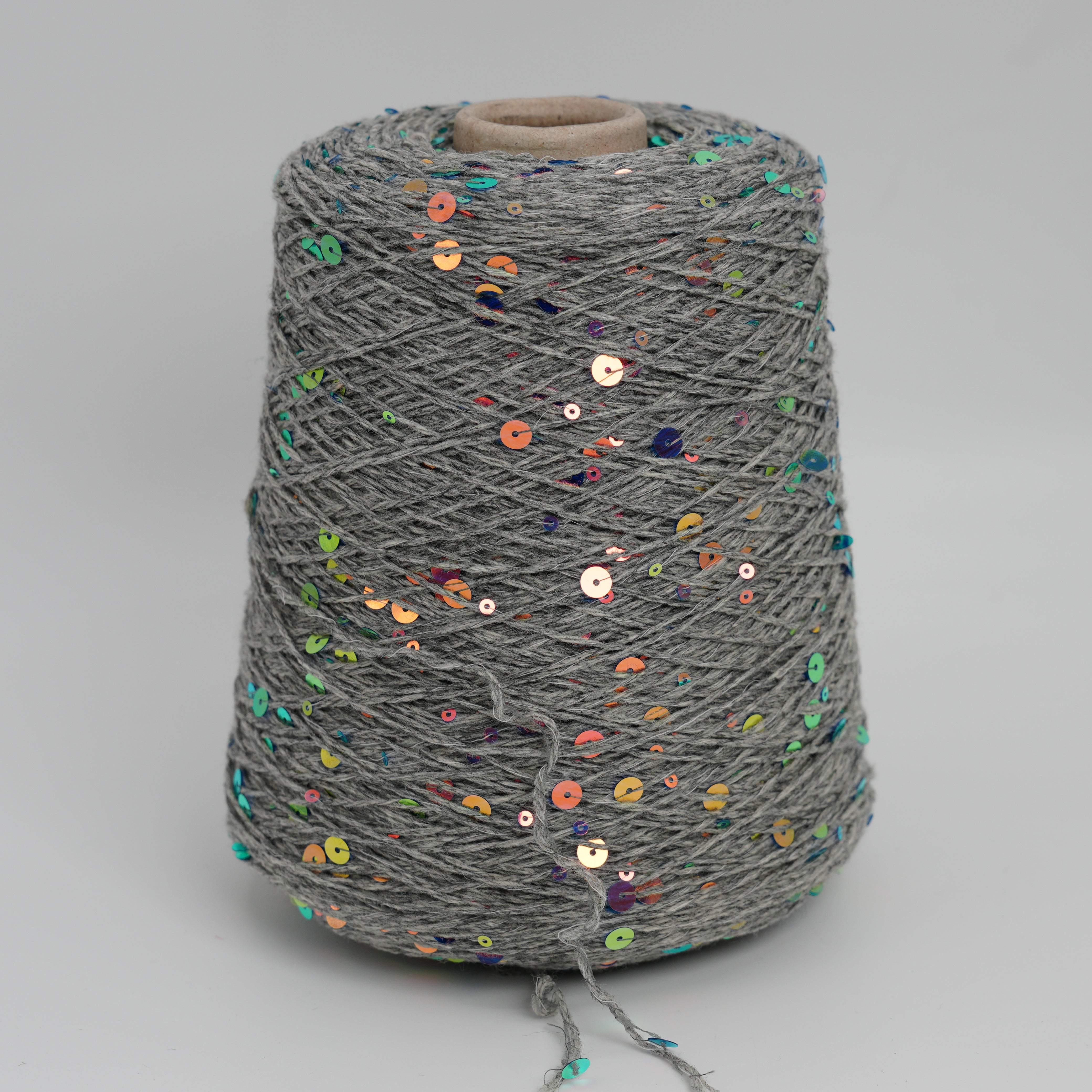 Cosmo 2000 200m/100g (219yds/3.5oz) – 100WV Sequins 6mm&3mm