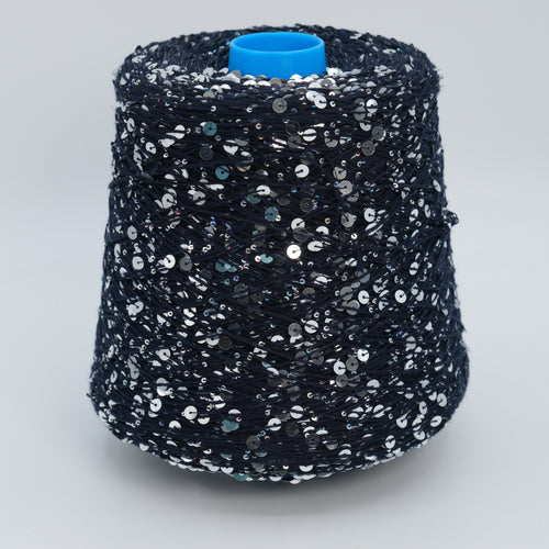 Lustro 2300 · 230m/100g (251yds/3.5oz) · DK · 50Co 50Sequins