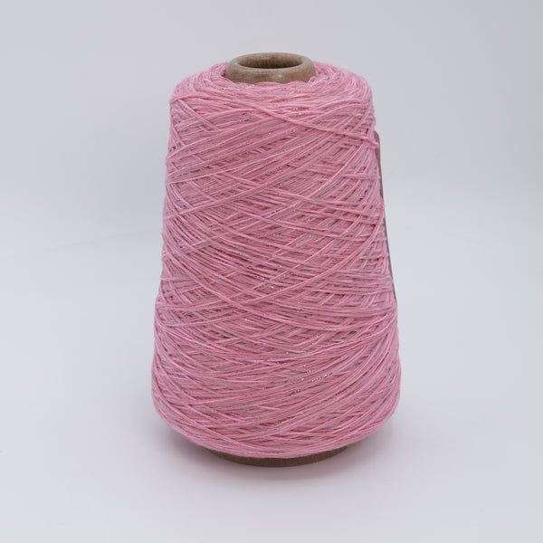 Yarnix Flamingo Lux — 350m/100g (383yds/3.5oz) Sport | Lambswool, Cashmere, Lurex