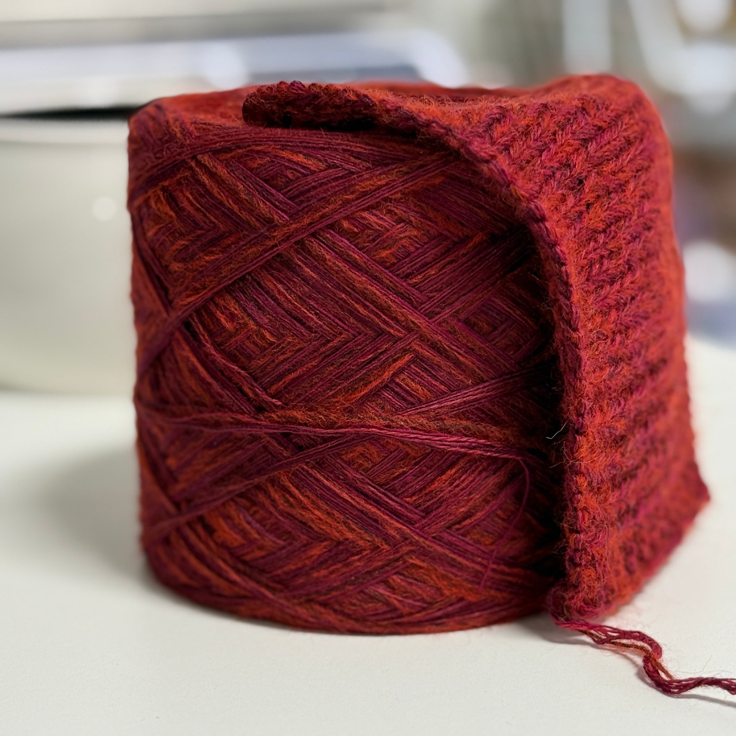 Yarnix Crimson Fall — 220m/100g (240yds/3.5oz) Merino Alpaca Cashmere Silk