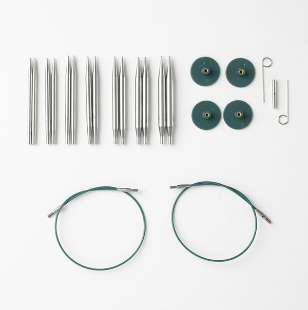 Knit Picks: Reflections Options Short Interchangeable Set - 2.75" (7cm) Tips