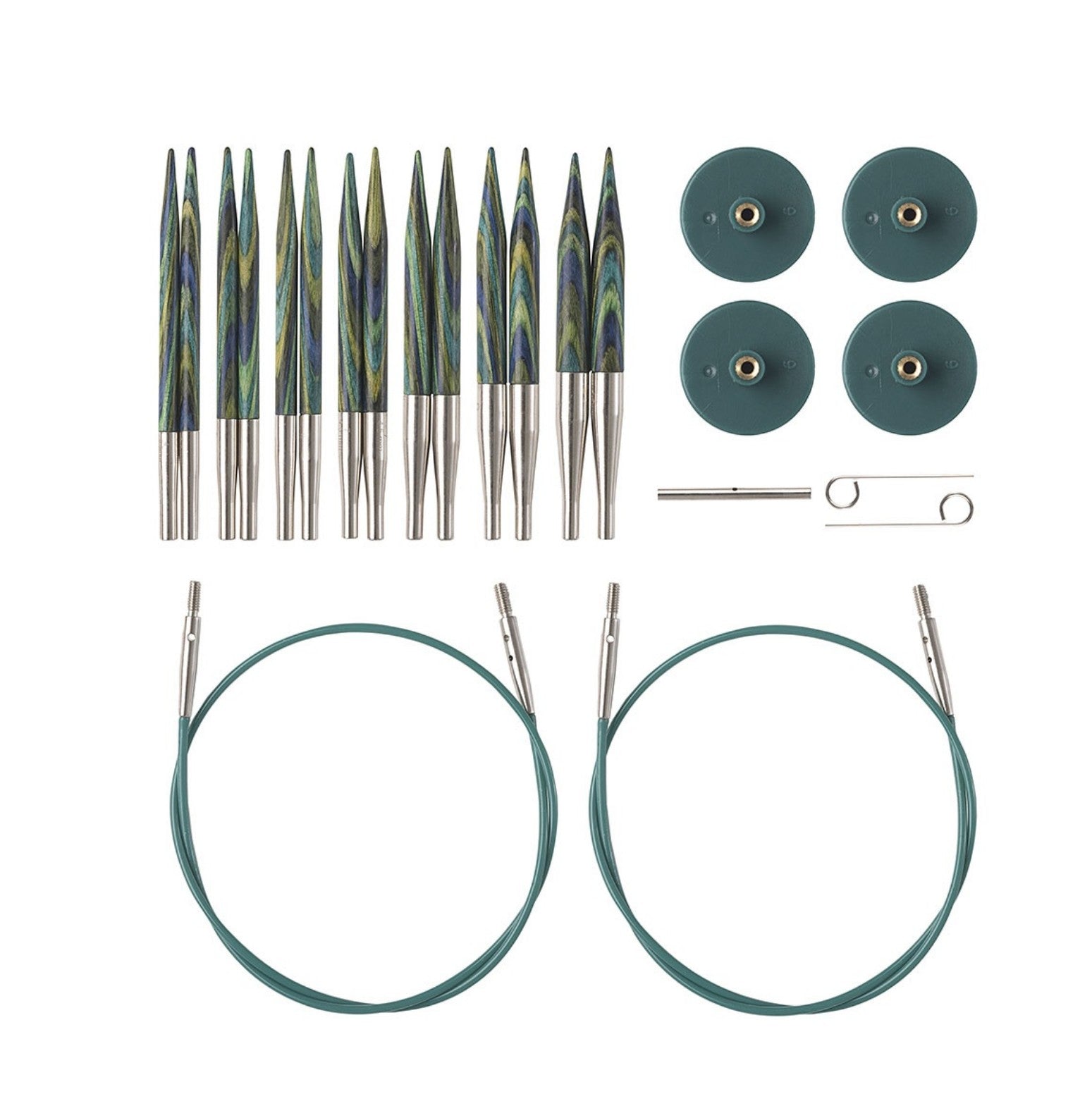 KnitPicks Caspian Options Short Interchangeable Needle Set