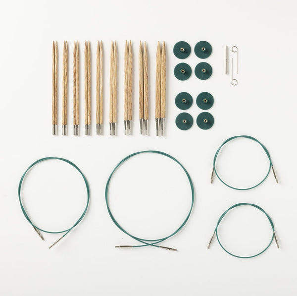 Knit Picks: Foursquare Sunstruck Options Interchangeable Needle Set - 4.75" (12cm) Tips