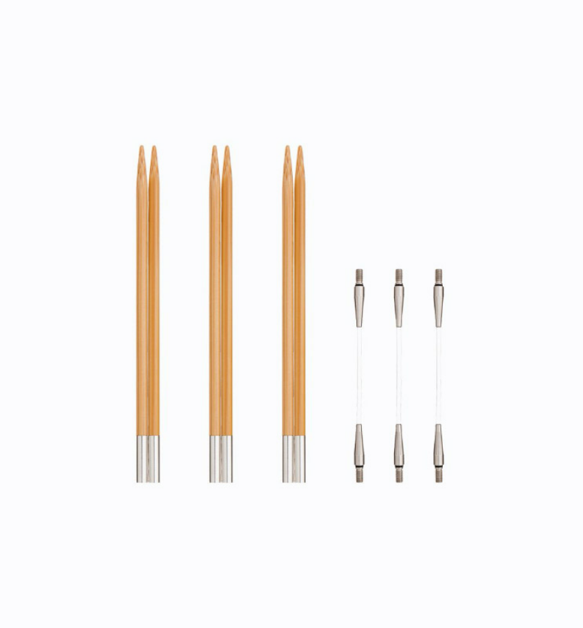 CarryS "Fine Gauge" Interchangeable Needle Set – 2.50mm (US 1½), 9.5 cm (3¾") – TP1298