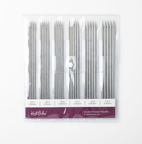Knit Picks: Reflections Double Pointed Needles Set - 8" (20cm)