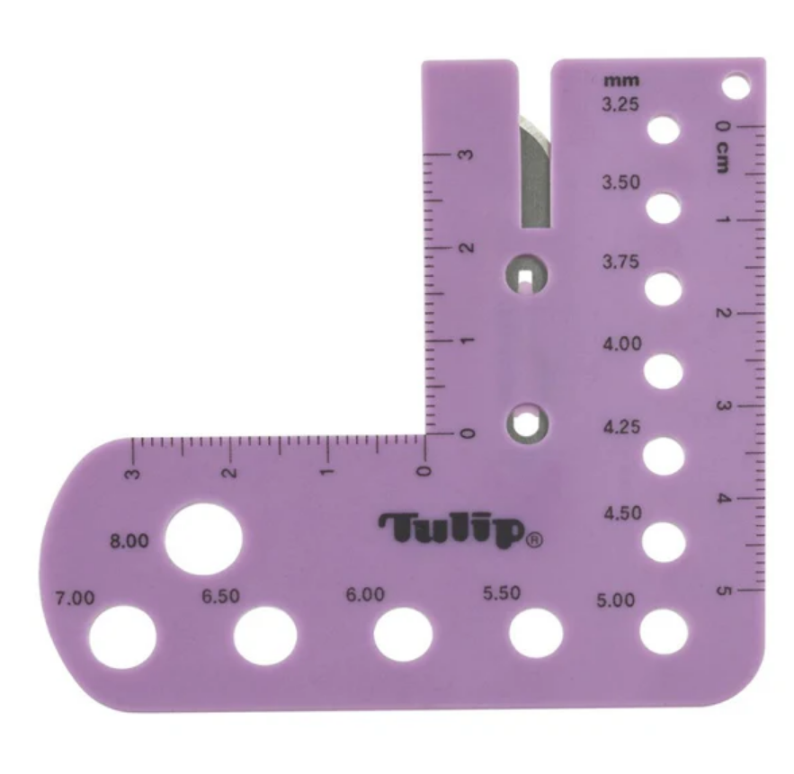 Tulip – Gauge with Built-in Yarn Cutter