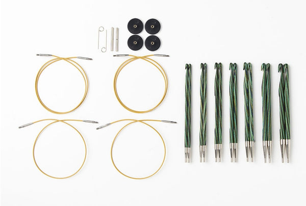 Knit Picks: Caspian IC Tunisian Crochet Hook Set - In the Round