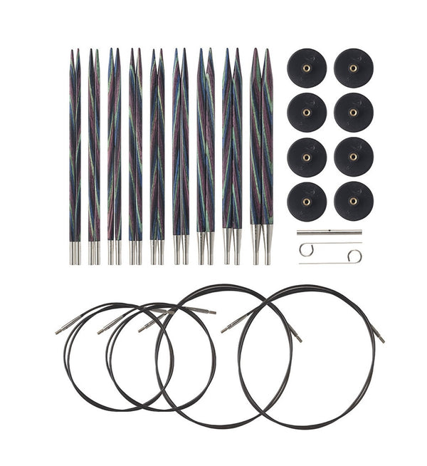 Knit Picks: Foursquare Majestic Options Interchangeable Needle Set - 4.75" (12cm) Tips