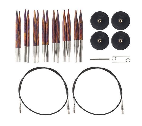 Knit Picks: Radiant Options Short Interchangeable Needle Set - 2.75" (7cm) Tips
