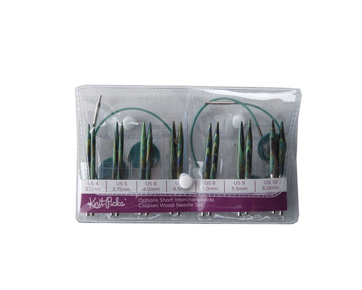 KnitPicks Caspian Options Short Interchangeable Needle Set