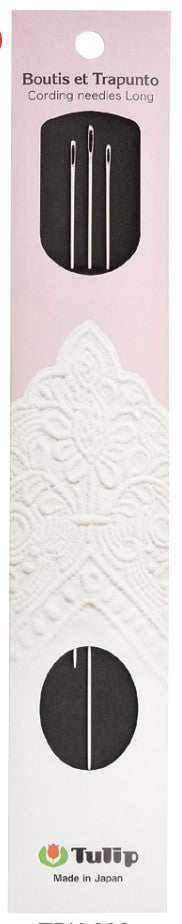 Tulip Boutis et Trapunto – Long Cording Needles (TBK-002e)