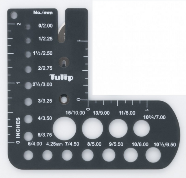 Tulip – Gauge with Built-in Yarn Cutter