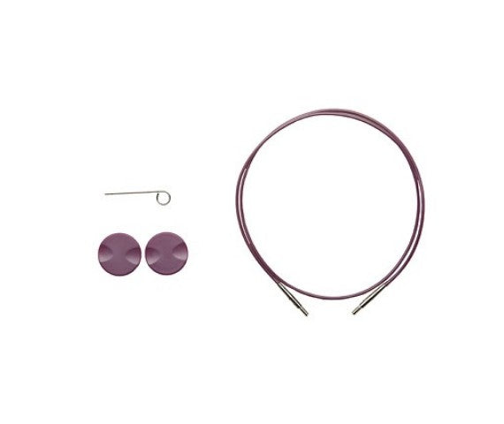 Knit Picks Options Interchangeable Needle Cables – Purple
