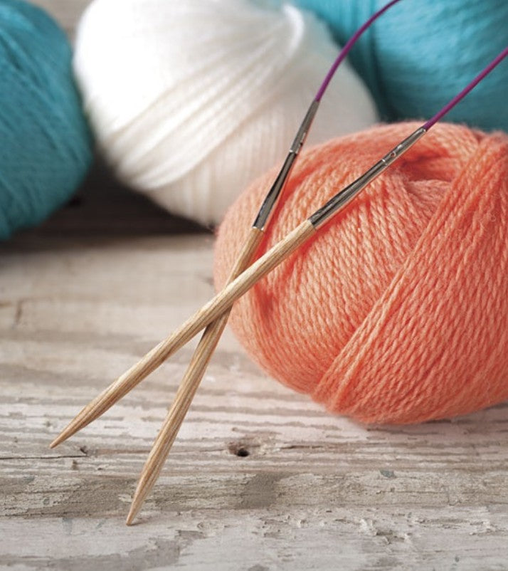 Knit Picks Sunstruck Interchangeable Needle Set: Purple Cables