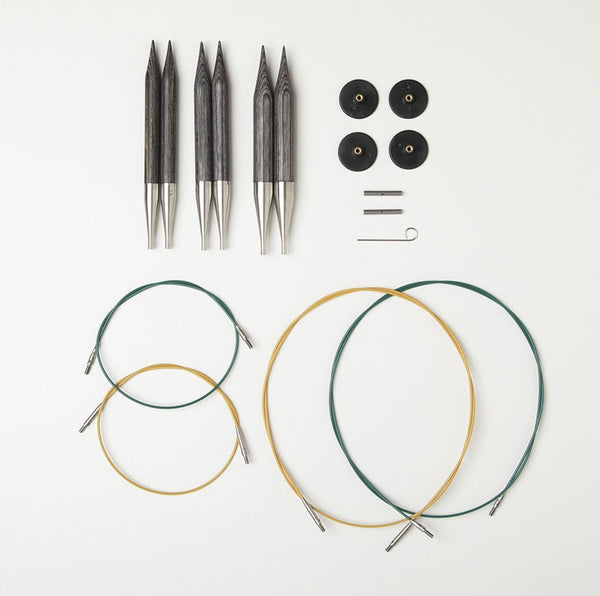 Knit Picks: Obsidian Resilience Interchangeable Needle Set - Bulky Edition