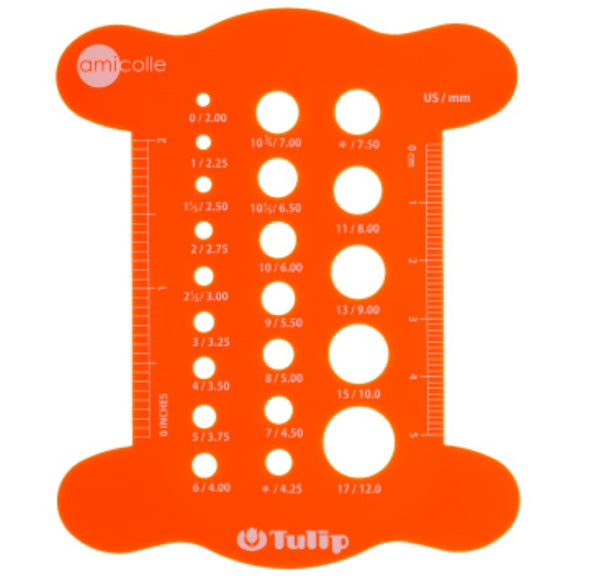 Tulip Amicolle Knitting Needle Gauge