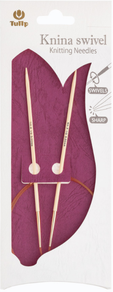 Tulip Knina Swivel Circular Knitting Needles – 80cm (32″)