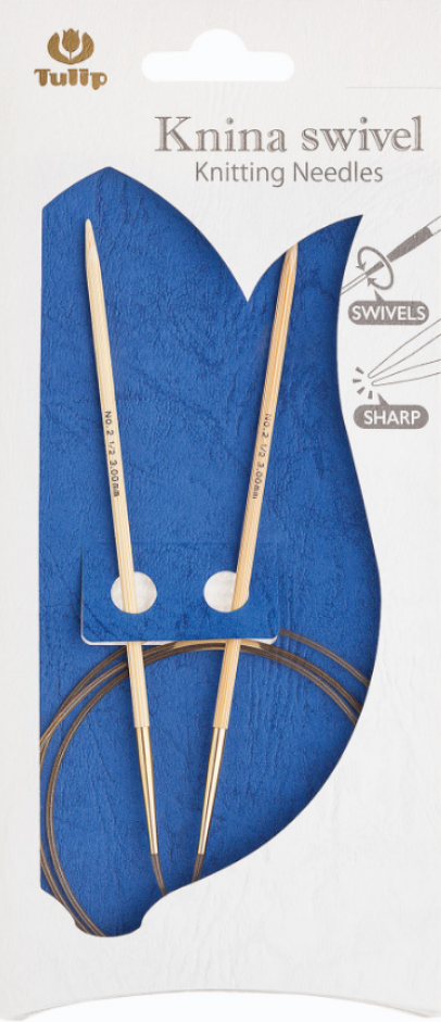 Tulip Knina Swivel Circular Knitting Needles – 100cm (40″)