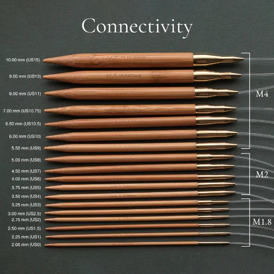 Seeknit Koshitsu Comfort Set 2 - Interchangeable Circular Needles