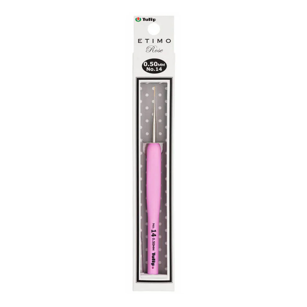 Tulip ETIMO Rose – Steel Crochet Hook with Cushion Grip
