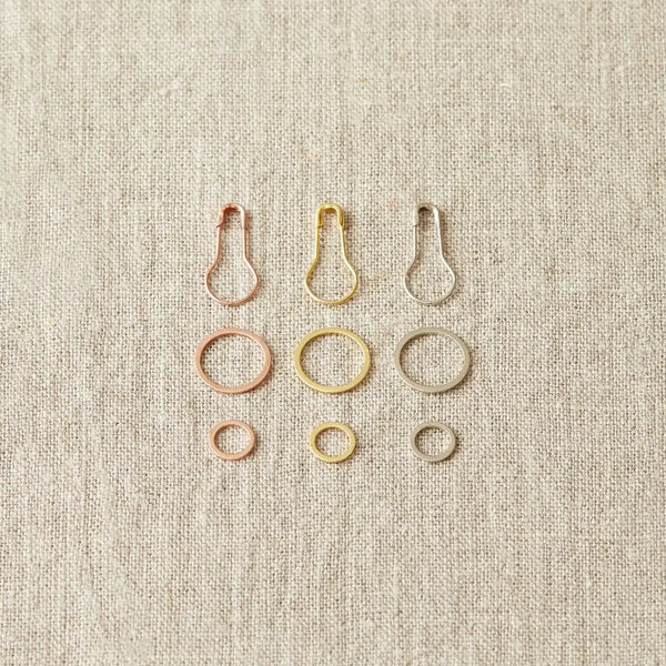 Precious Metal Stitch Markers