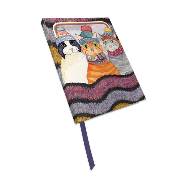 Cats in Hats . Bound Notebook