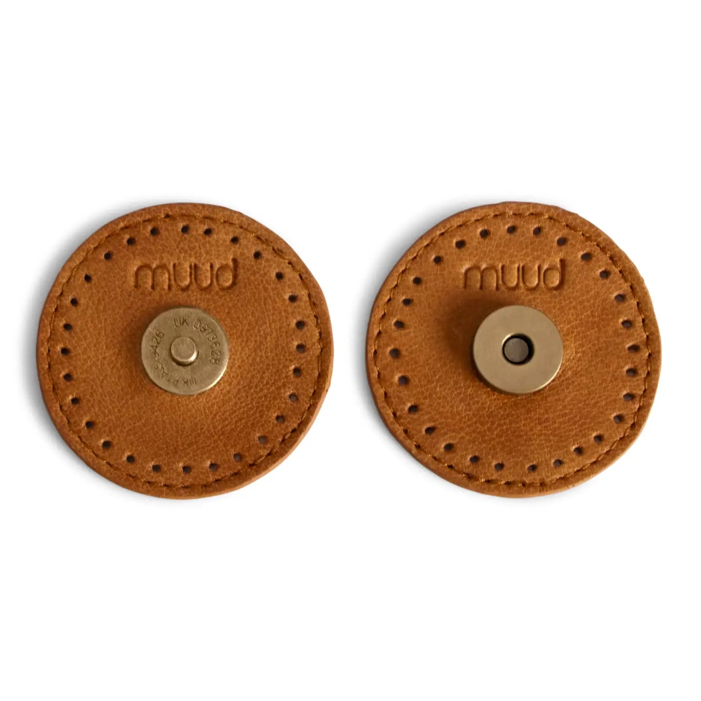 MUUD Frida | Luxury Leather Magnetic Button Closure