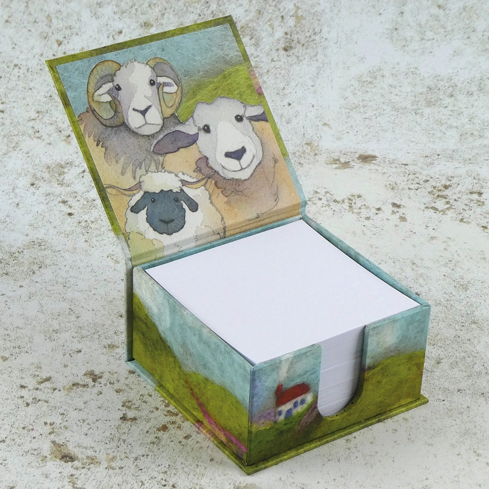 Sheep in Sweaters Memo Box