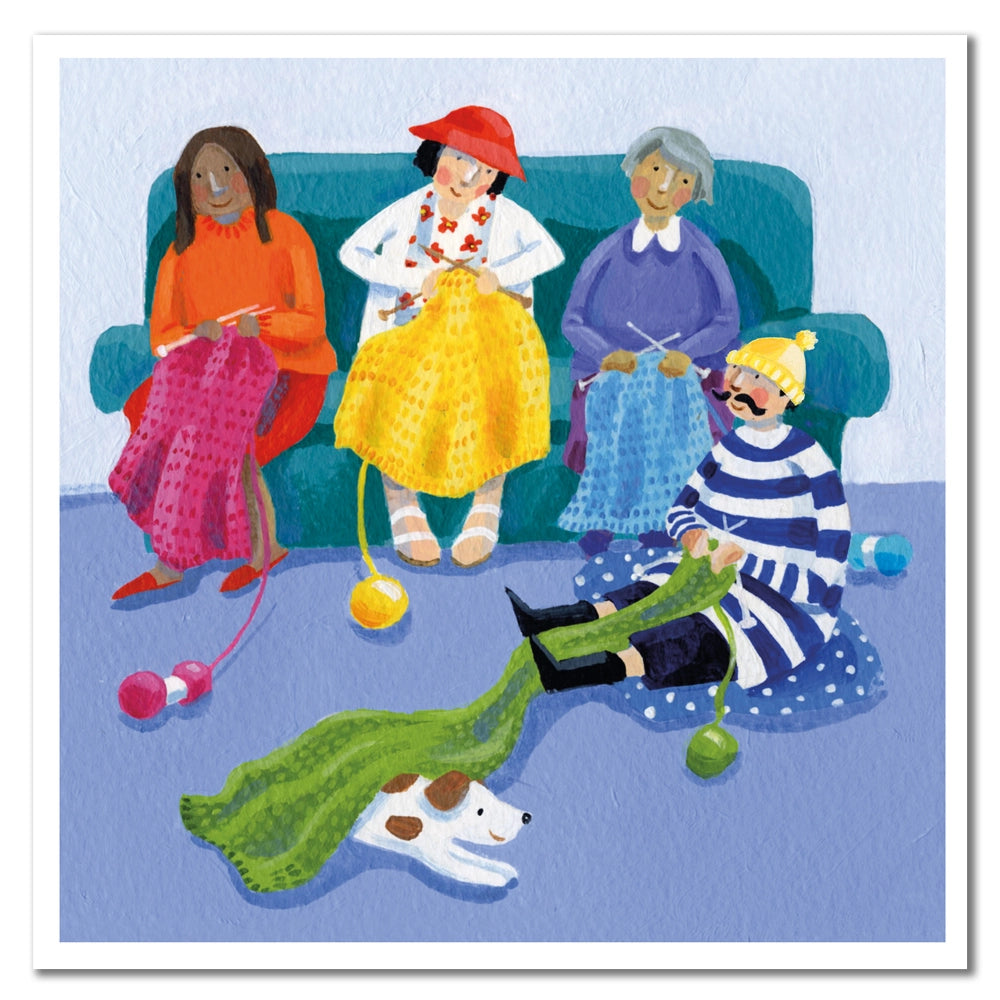 Knit and Natter Greetings Card