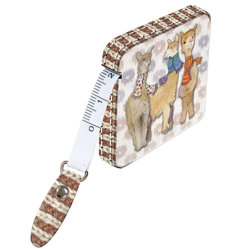 Tape Measure by Emma Ball – 150 cm / 60″, Dual Units, Wipe-Clean Case