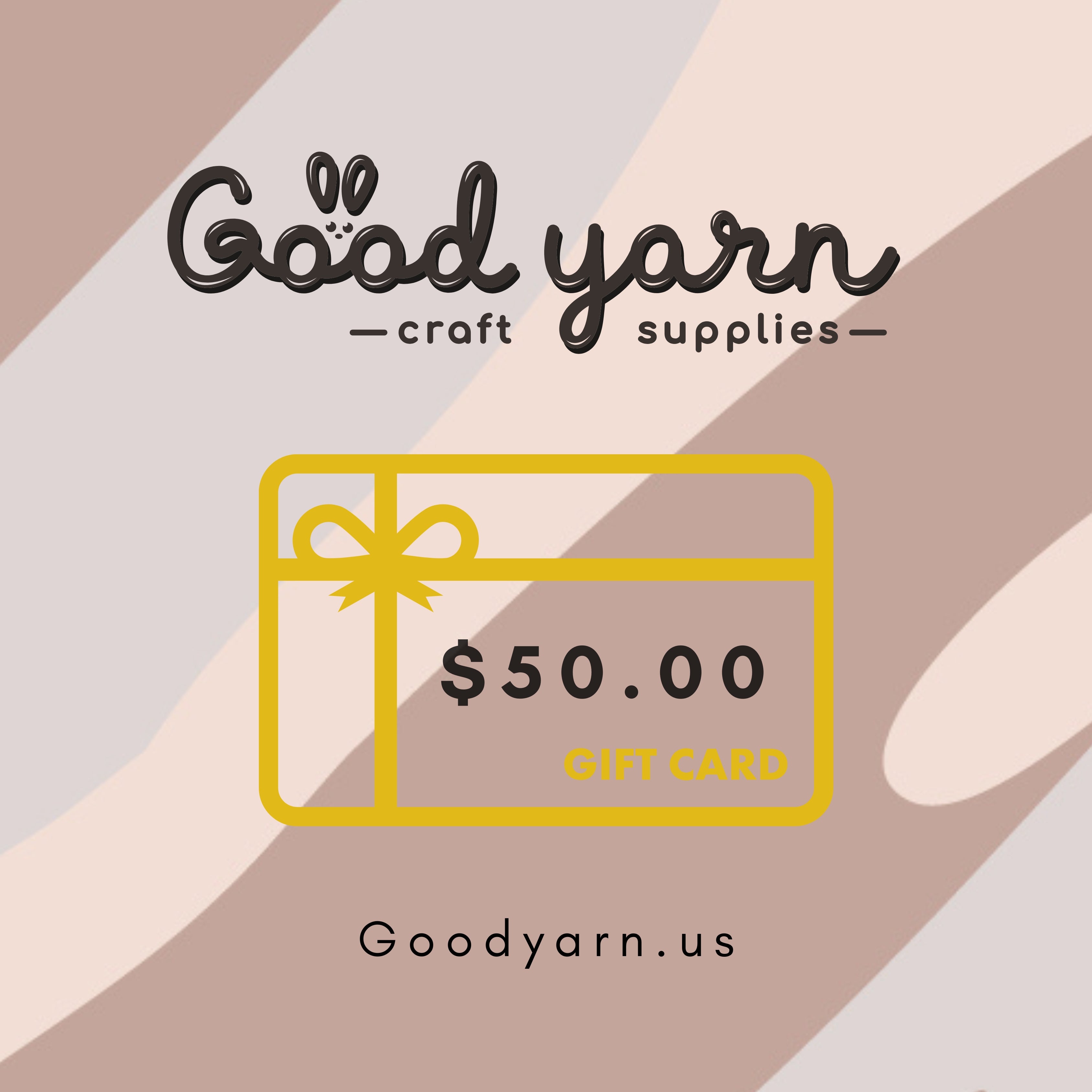 Good Yarn gift card $50
