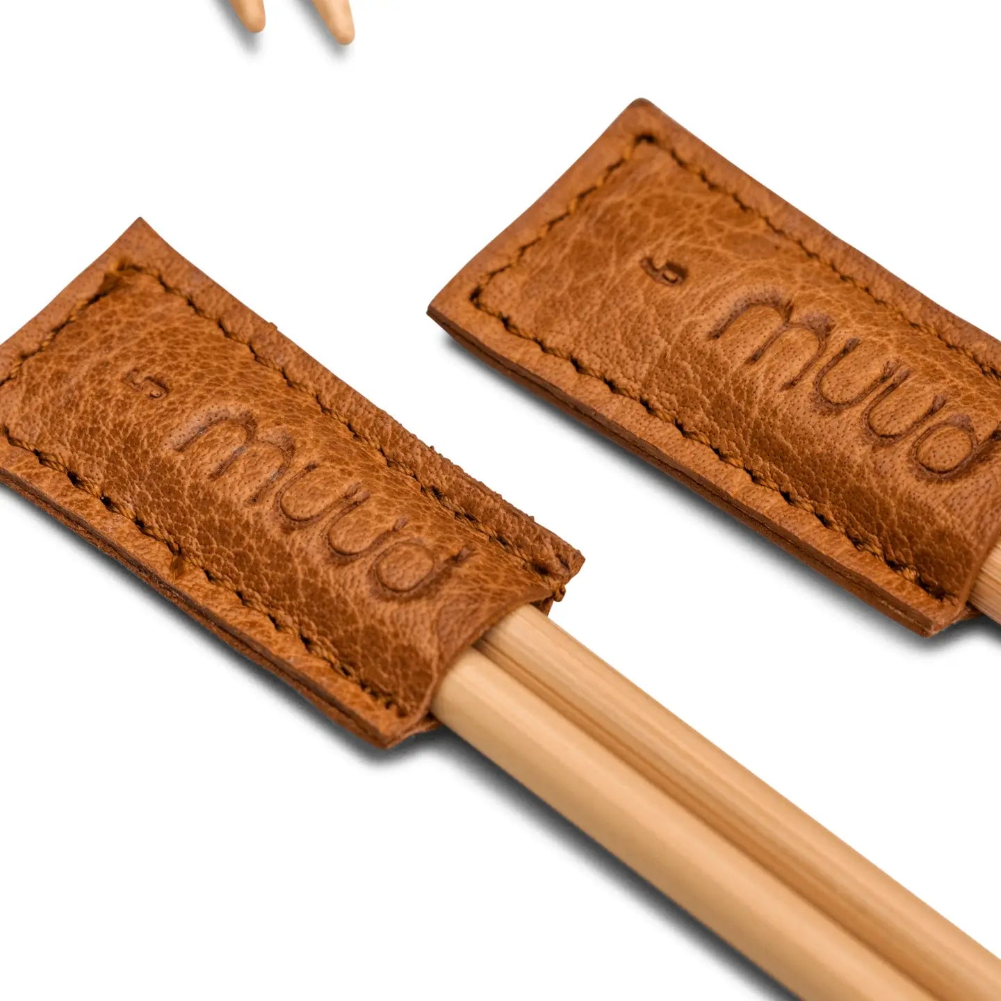 MUUD Chris | Luxury Leather Pocket for Knitting Needles