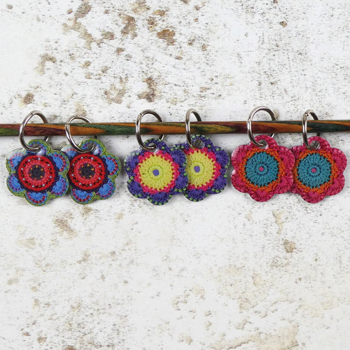 Ring Stitch Markers by Emma Ball (Set of 6)