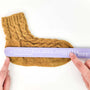 Twice Sheared Sheep Sock Sizing Ruler (Sock Knitting Bracelet Ruler)