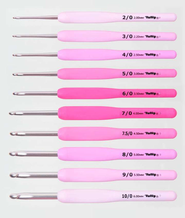 Tulip ETIMO Rose – Steel Crochet Hook with Cushion Grip