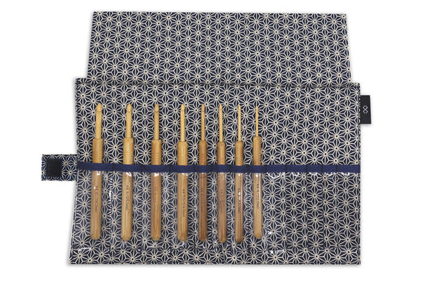 Seeknit Koshitsu Crochet Hook with Bamboo Tips Set