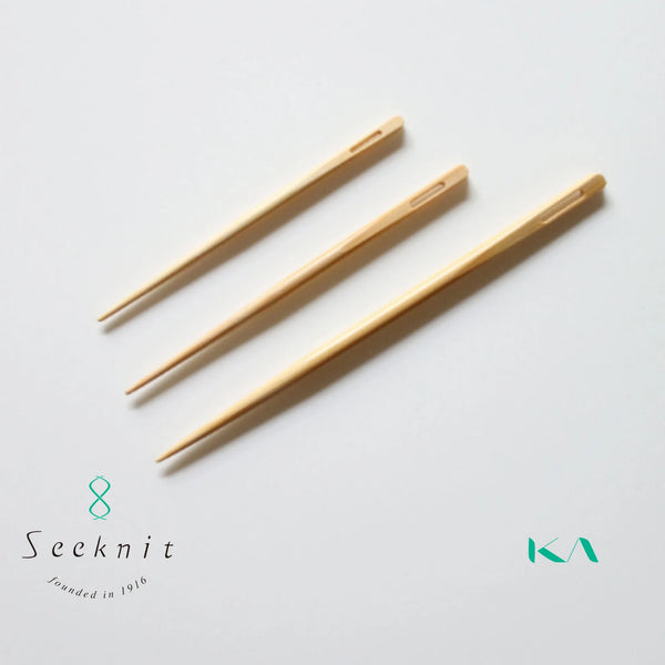 Seeknit Shirotake Bamboo Blunt Needles