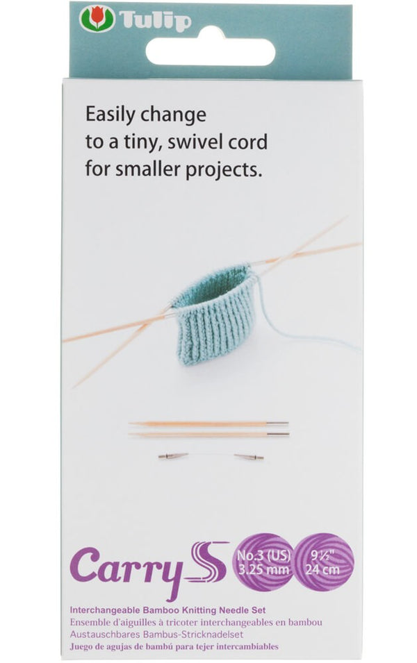 CarryS Interchangeable Needle Set – 3.25mm (US 3), 9.5 cm (3¾") – TP1274